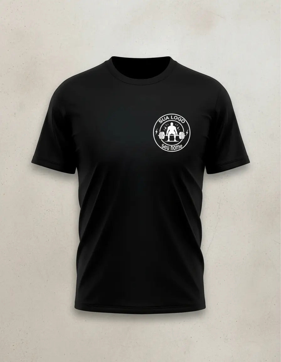 Camiseta Dry Fit Personalizada Academia Com Sua Logo