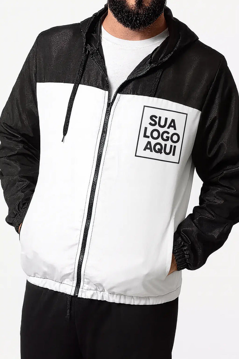 Jaqueta Corta Vento Personalizada Com Sua Logo Várias Cores