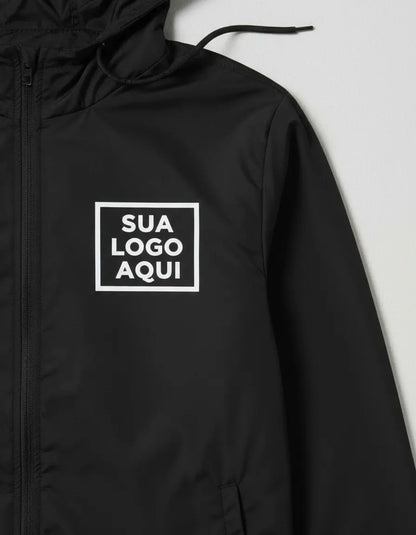 Jaqueta Corta Vento Personalizada Com Sua Logo Várias Cores