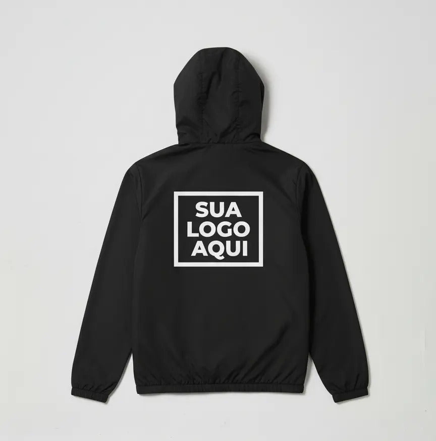 Jaqueta Corta Vento Personalizada Com Sua Logo Várias Cores
