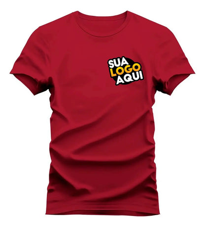 Camiseta Personalizada Com Logo Padrão Empresas Corporativo