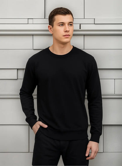 Blusa Moletom Gola Careca Casaco Unissex - Envio Rápido