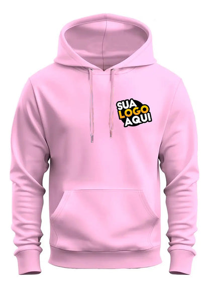 Moletom Canguru Personalizado Empresa Logo | Uniforme Brinde