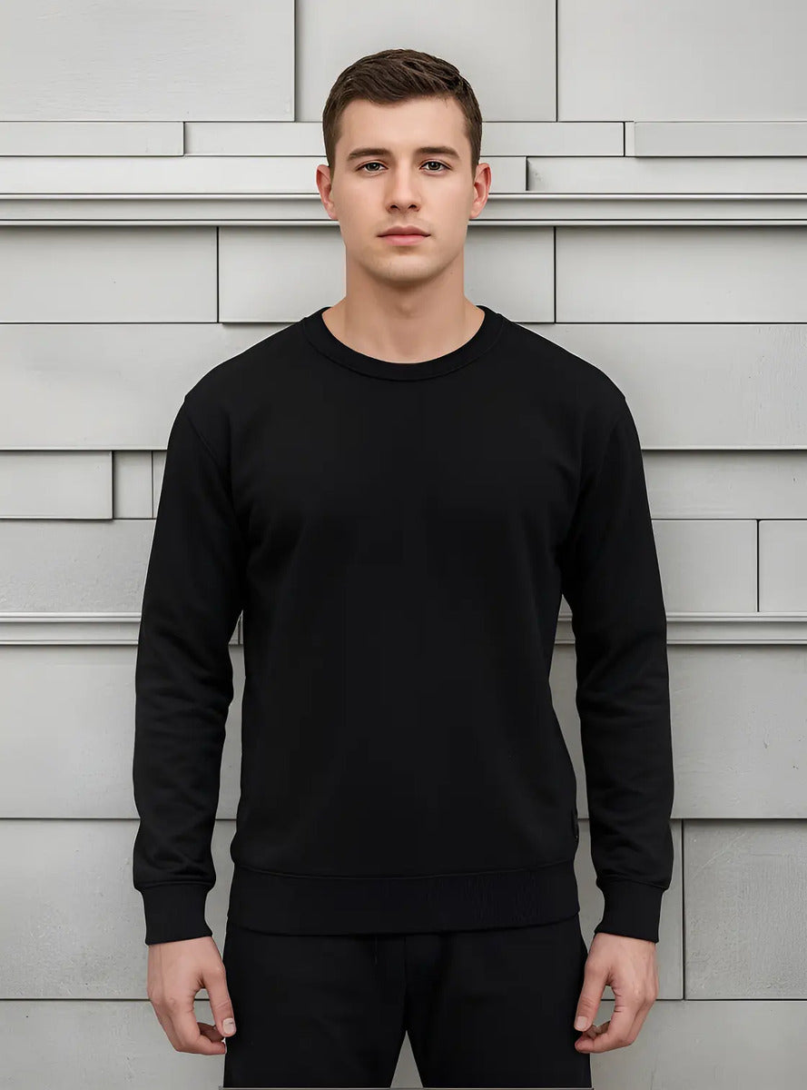 Blusa Moletom Gola Careca Casaco Unissex - Envio Rápido