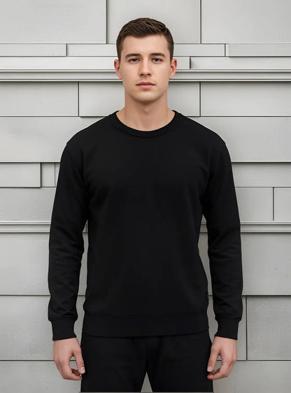 Blusa Moletom Gola Careca Casaco Unissex - Envio Rápido