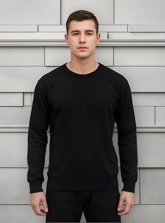 Blusa Moletom Gola Careca Casaco Unissex - Envio Rápido