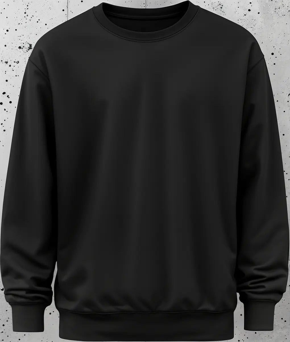 Blusa Moletom Gola Careca Casaco Unissex - Envio Rápido