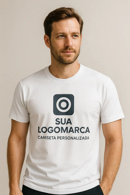 Camiseta Personalizada Premium Com Sua Logomarca