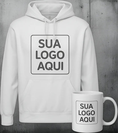 Brinde Corporativo Premium | Moletom + Caneca Com Logo