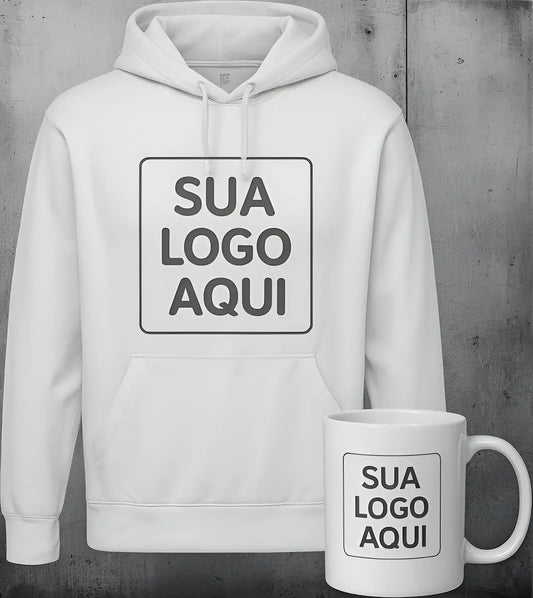Brinde Corporativo Premium | Moletom + Caneca Com Logo