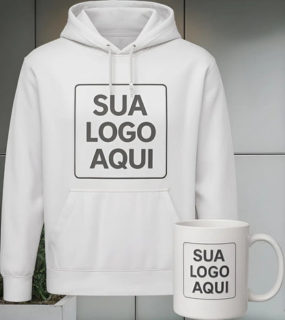 Moletom & Caneca Personalizados Sua Logo Brinde Corporativo