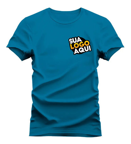 Camiseta Personalizada Com Logo Padrão Empresas Corporativo