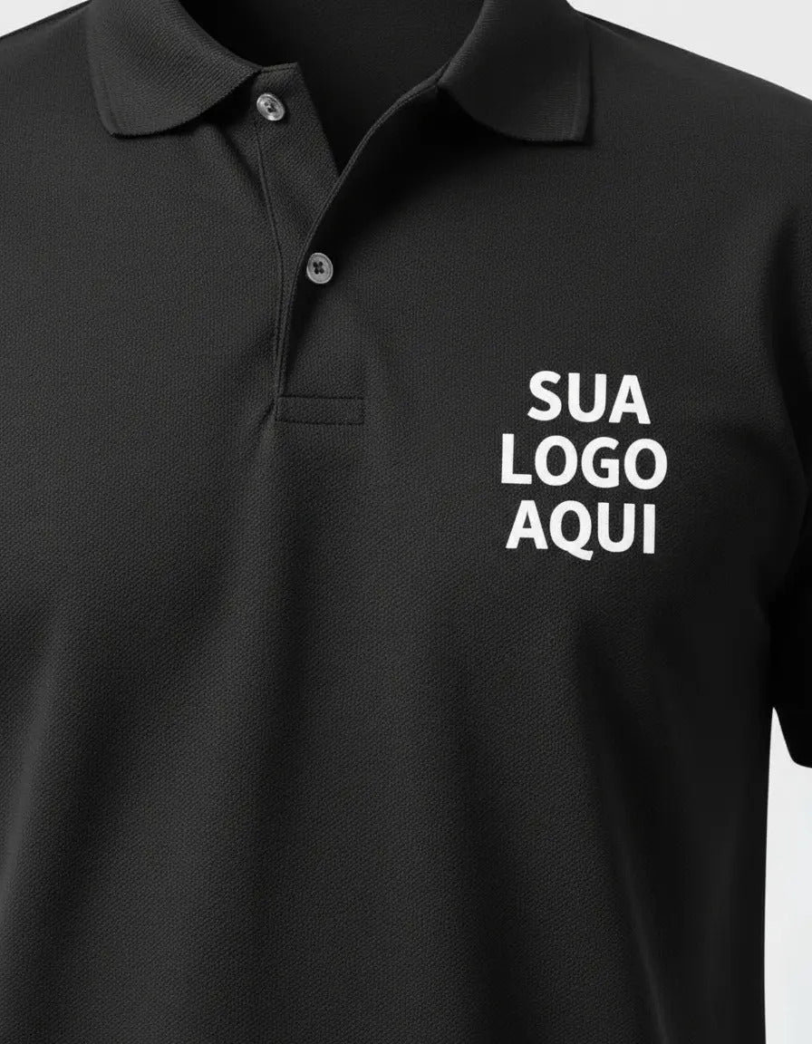Kit 36 Camiseta Polo Personalizada Várias Cores Com Sua Logo