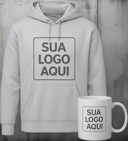 Moletom & Caneca Personalizados Sua Logo Brinde Corporativo