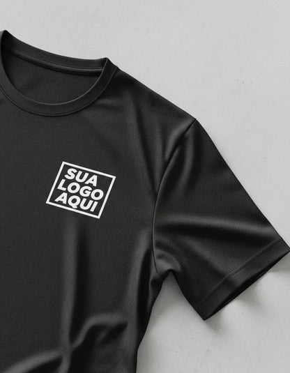Camiseta Dry Fit Manga Curta | Personalizada Com Sua Logo