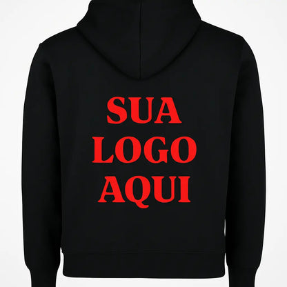 Moletom Canguru Personalizado Empresa Logo Uniforme Algodão