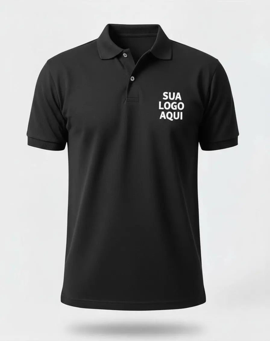 Kit 36 Camiseta Polo Personalizada Várias Cores Com Sua Logo