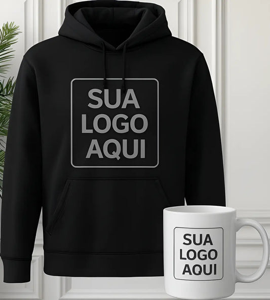 Moletom + Caneca Personalizada | Brinde Empresarial