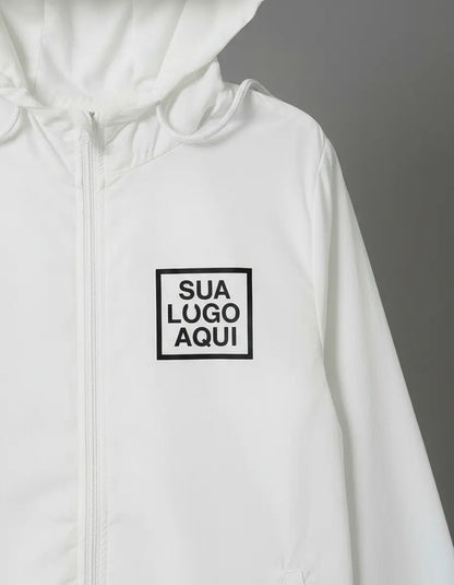 Jaqueta Corta Vento Personalizada Com Sua Logo Várias Cores