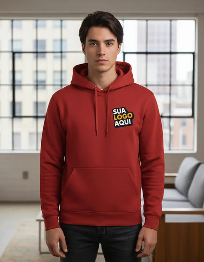 Moletom Personalizado Sua Logo | Uniforme Brinde Corporativo