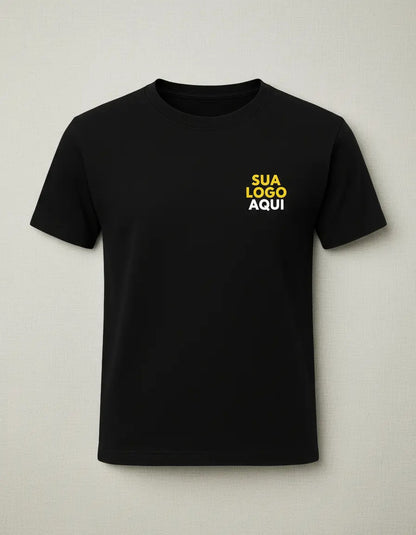 Camiseta Personalizada Com Sua Logomarca | Tamanhos P Ao Gg