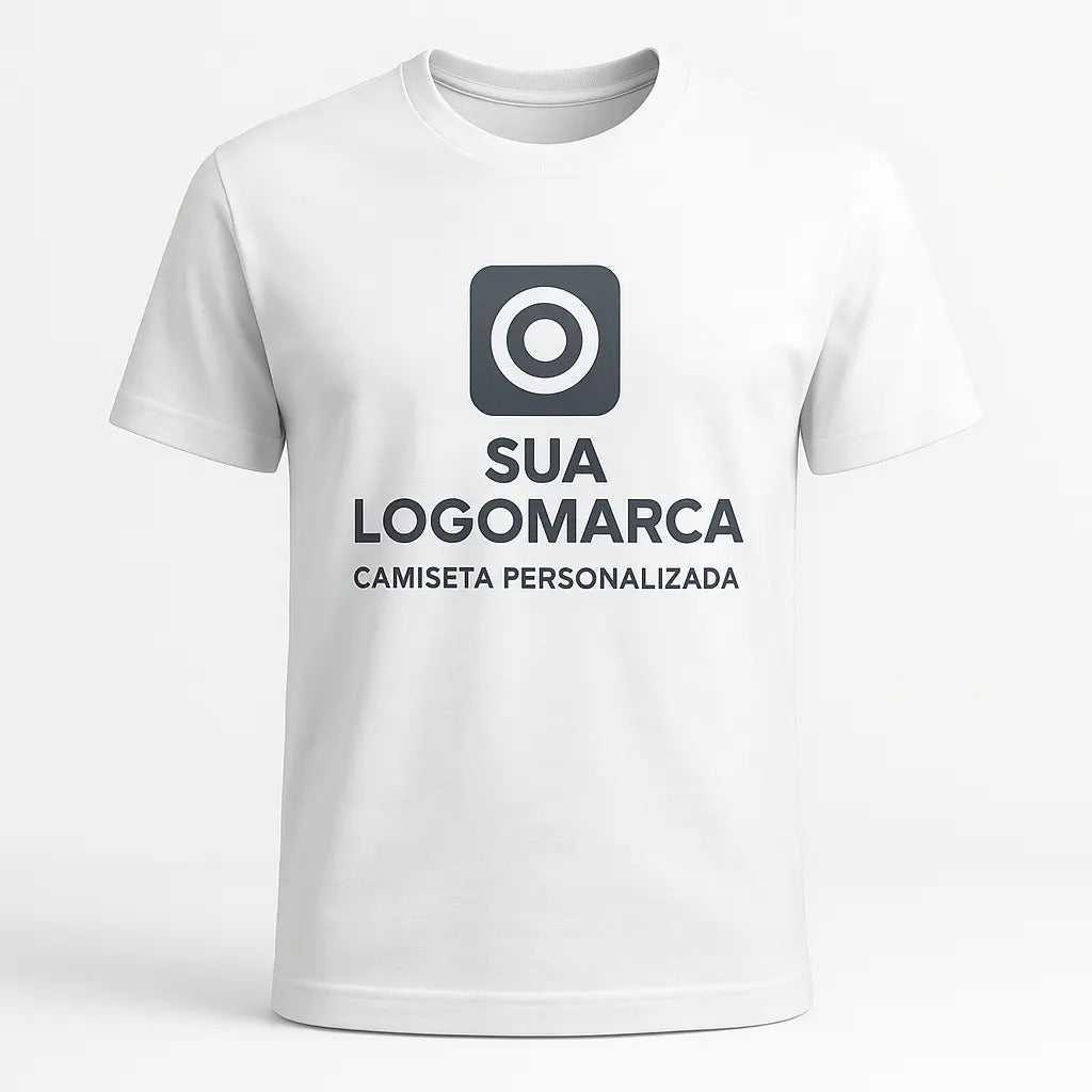 Camiseta Personalizada Premium Com Sua Logomarca