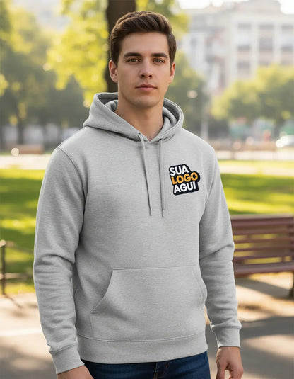 Conjunto Moletom Canguru Personalizado Unissex Premium