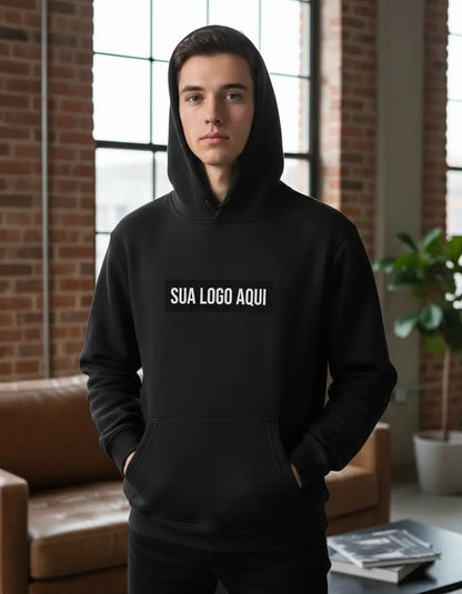 Moletom Personalizado Várias Cores Com Sua Logo Frente Verso