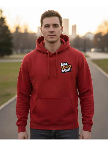 Moletom Personalizado Para Empresa Com Logo - Uniforme