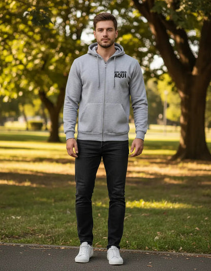 Moletom Personalizado com Zíper