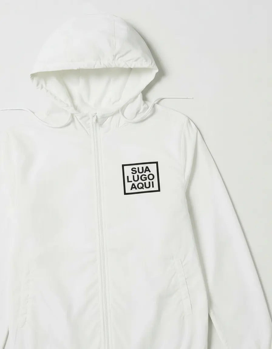 Jaqueta Corta Vento Personalizada Com Sua Logo Várias Cores