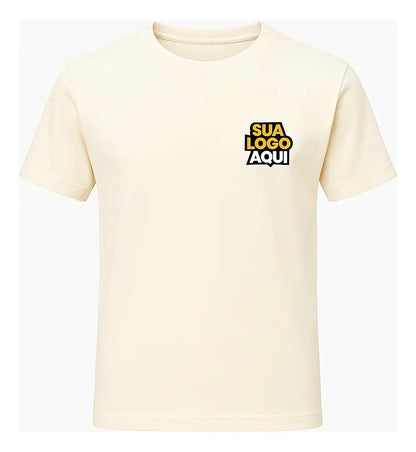 Camiseta Personalizada Com Sua Logomarca | Tamanhos P Ao Gg