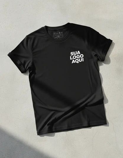 Camiseta Algodão 30.1 Personalizada Com Logo Da Sua Empresa