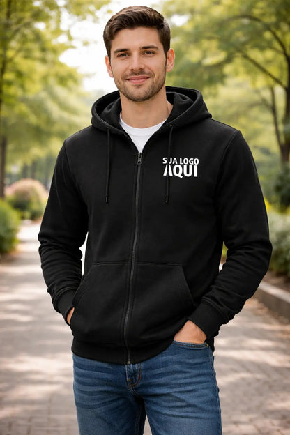 Moletom Personalizado com Zíper
