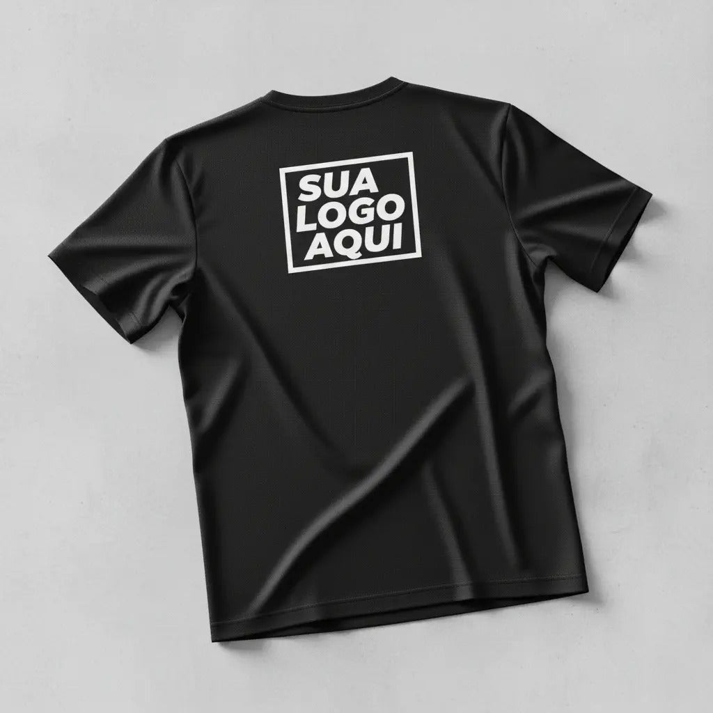 Camiseta Dry Fit Manga Curta | Personalizada Com Sua Logo