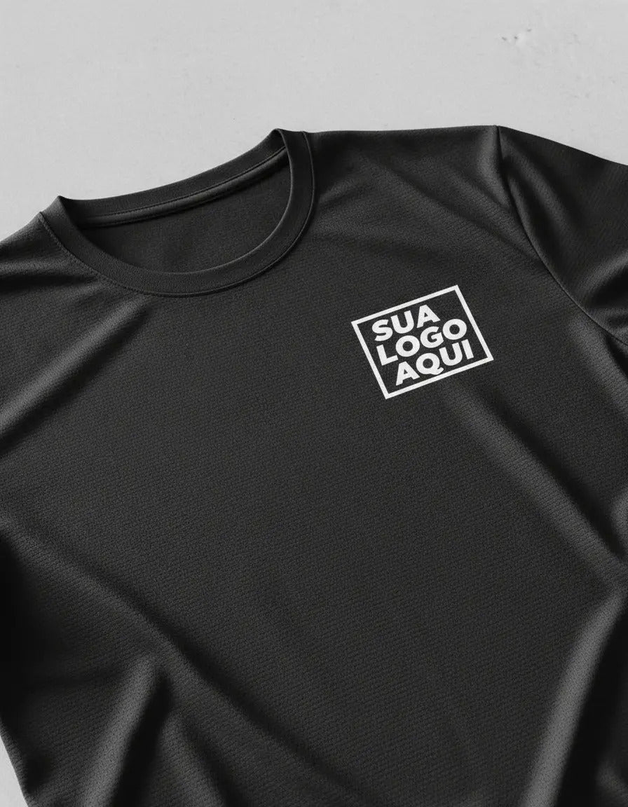 Camiseta Dry Fit Manga Curta | Personalizada Com Sua Logo