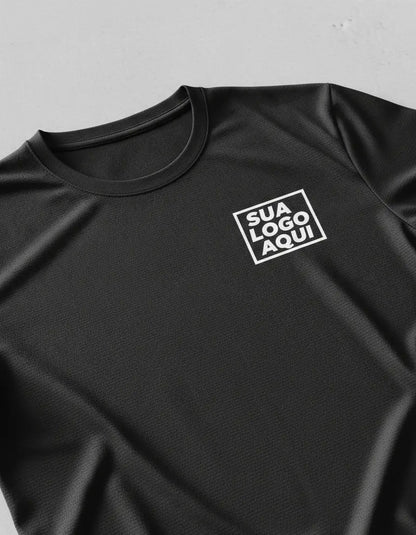 Camiseta Dry Fit Manga Curta | Personalizada Com Sua Logo