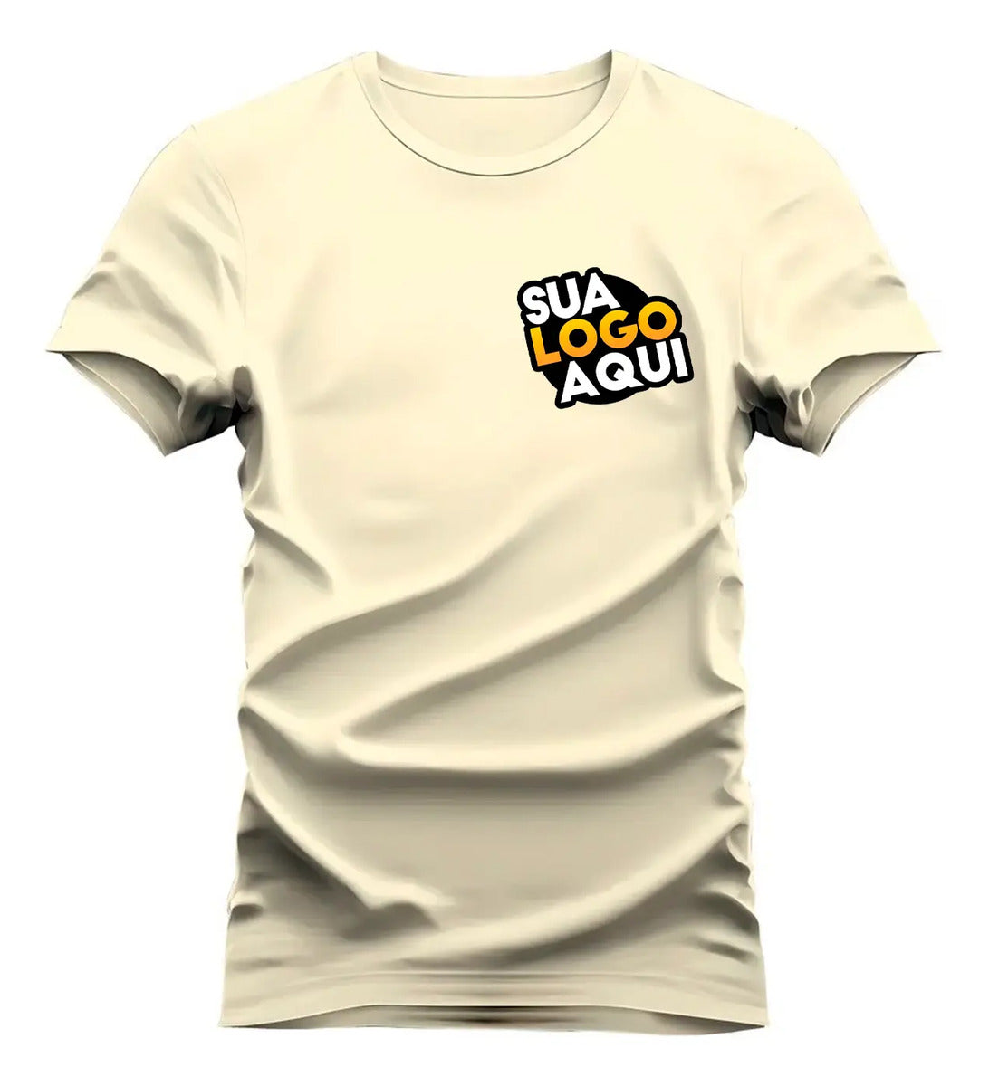 Camiseta Personalizada Com Logo Padrão Empresas Corporativo