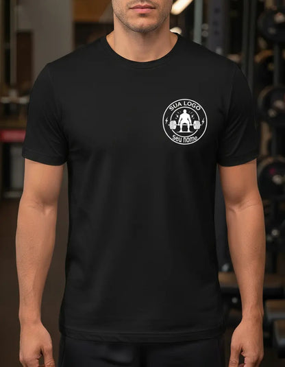 Camiseta Dry Fit Personalizada Academia Com Sua Logo
